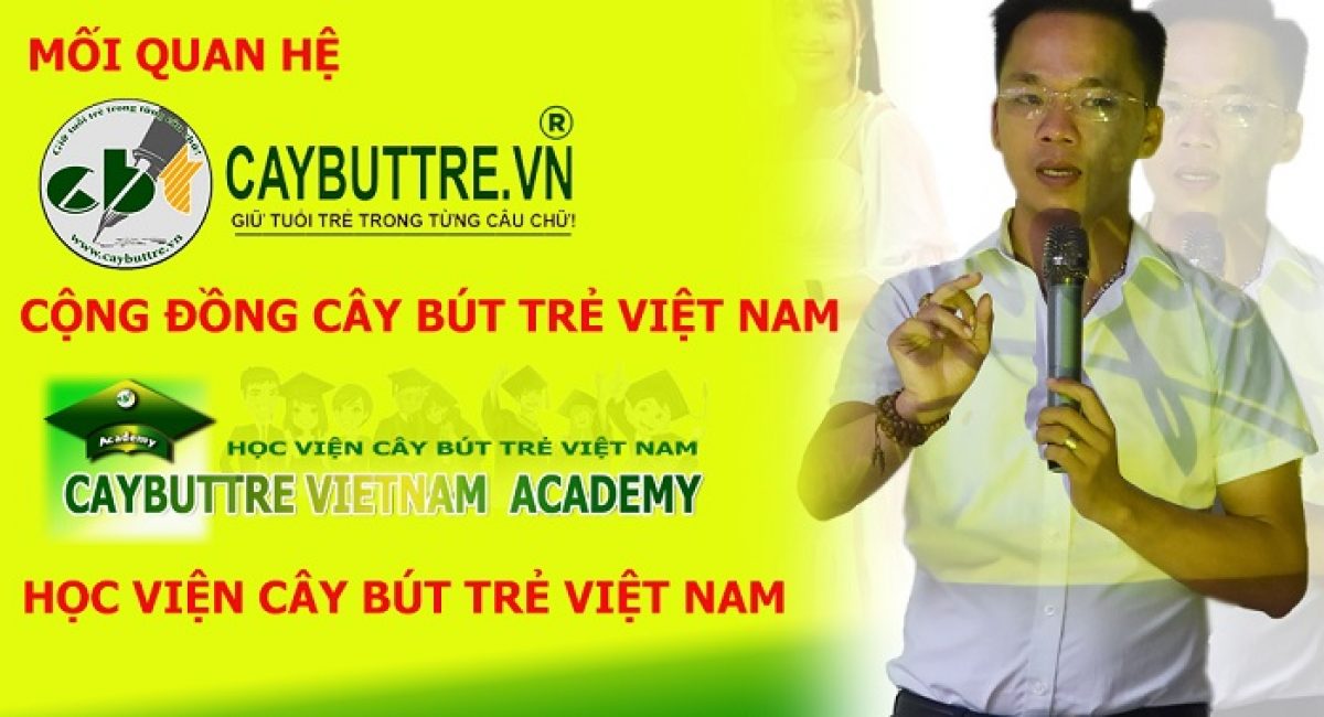 Mối quan hệ giữa Học viện Cây Bút Trẻ Việt Nam và Cộng đồng Cây Bút Trẻ Việt Nam như nào?