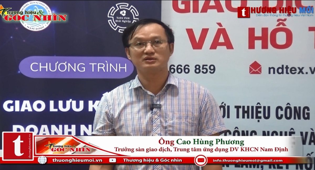 Ông Cao Hùng Phương: Sinh viên cũng có thể tham gia vào dự án Vườn ươm khởi nghiệp