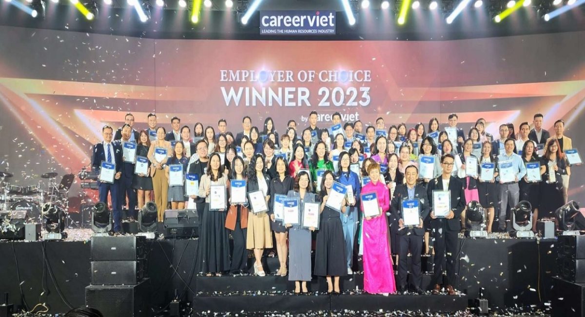 Top Employer of Choice 2023 – Vinh danh thương hiệu tuyển dụng được yêu thích nhất năm 2023